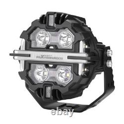 5 Inch LED Pod Lights Spot Beam RGB DRL IP68 For Off Road 4x4 ATV UTV 25440 Lm
