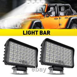 6inch LED Work Lights Spot Driving Fog Headlights 212Pcs Car SUV Truck Tractor