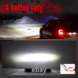 7'' 12V 24V LED Work Light Bar Flood Spot Lights Driving Lamp Offroad Car Truck