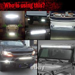 7'' 12V 24V LED Work Light Bar Flood Spot Lights Driving Lamp Offroad Car Truck
