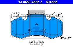 ATE 13.0460-4885.2 Brake Pad Set, disc brake OE REPLACEMENT XX204 GW8P0G