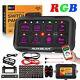 Auxbeam Rgb 8 Gang On/off Panel Remote Control Switch Led Circuit System 12v-24v