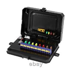 AUXBEAM RGB 8 Gang Switch Panel LED On-Off Auxiliary Circuit System Switch Pod