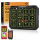 Auxbeam Wireless 12 Gang Switch Panel Rgb Relay System Box For Off Road Truck