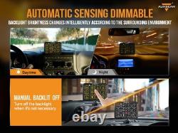AUXBEAM Wireless 12 Gang Switch Panel RGB Relay System Box for Off Road Truck