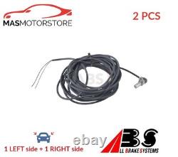 Abs Wheel Speed Sensor Pair Abs 30779 2pcs For Land Rover Freelander