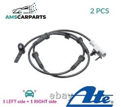 Abs Wheel Speed Sensor Pair Front 240710-21753 Ate 2pcs New Oe Replacement