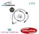 Abs Wheel Speed Sensor Pair Front Ss20583 Delphi 2pcs New Oe Replacement