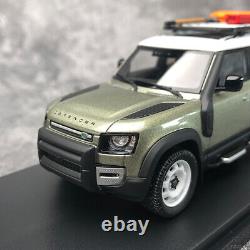 Almost Real 1/43 Land Rover Defender 110 off-road green alloy simulation model