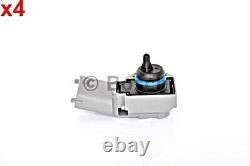 BOSCH Fuel Pressure Sensor 4x Fits FORD Kuga I LAND ROVER VOLVO 04-19 0261230238
