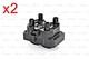 Bosch Ignition Coil 2x Fits Alfa Romeo Dacia Ferrari Fiat Fso 87-16 0221503407