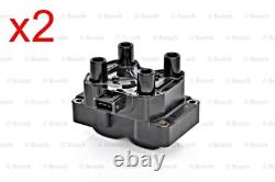 BOSCH Ignition Coil 2x Fits ALFA ROMEO DACIA FERRARI FIAT FSO 87-16 0221503407