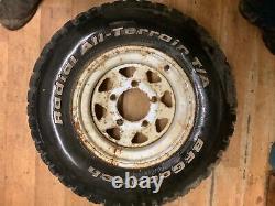 B. F. Goodrich A/terrain Land Rover Wheels Hardly Used 5stud Wheels Off Road15
