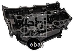 Black Left Plastic Cylinder Head Cover FEBI Fits JAGUAR LAND ROVER 04-18 JDE3290