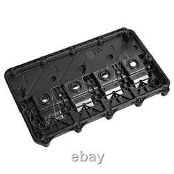Black Plastic Cylinder Head Cover FEBI Fits FORD LAND ROVER 06-16 1379728