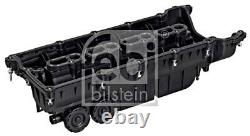 Black Right Plastic Cylinder Head Cover FEBI Fits JAGUAR F-Pace 09-19 AJ814028