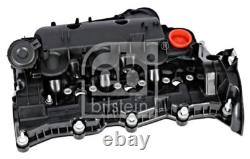 Black Right Plastic Cylinder Head Cover FEBI Fits JAGUAR S-Type Xf 04-18 JDE3291