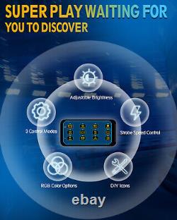 Braveway RGB 8 Gang Switch Panel LED Relay System Off-road bluetooth APP Control