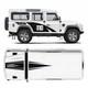 Decals Full Kit Off-road Land Rover Defender Classic