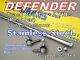 Defender Stainless Steel Track Rod Bar Heavy Duty + Track Rod Ends Sumobars