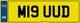 Dirty Mud Number Plate M19 Uud Jeep 4x4 Defender Landrover Trail Off Road Muck