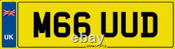 Dirty Mud Number Plate M66 Uud Jeep 4x4 Defender Landrover Trail Off Road Muck