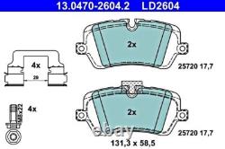 Disc Brake Pad Set ATE Fits LAND ROVER Defender Station Wagon 12-18 LR036574
