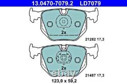 Disc Ceramic Brake Pad Set Rear Axle ATE Fits BMW LAND ROVER X3 X5 Z4 SFP000120