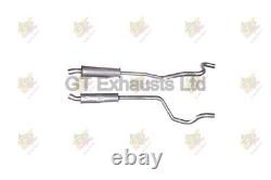 Exhaust Centre Silencer 2000-2006 Closed Off-Road Vehicle, Open Off-Road Vehicle
