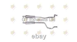 Exhaust Centre Silencer 2000-2006 Closed Off-Road Vehicle, Open Off-Road Vehicle