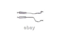 Exhaust Centre Silencer 2000-2006 Closed Off-Road Vehicle, Open Off-Road Vehicle