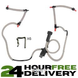 FITS DISCOVERY 3 2.7 TDV6 DIESEL LEAK OFF PIPE, SENSOR & 6x PIPE CLIPS