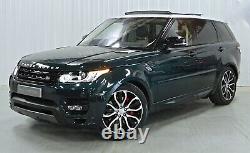 Factory Range Rover Wheels New Tires Genuine OEM Black Diamond Turned 5007 Set 4