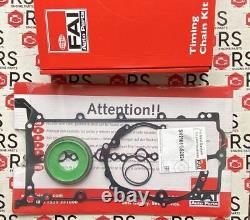 Fits Jaguar E-pace Xe Xf 2.0 D 204dt 204dtd Aj20d4 Timing Chain Kit With Gear