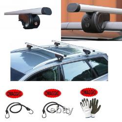 For Land Rover Freelander 2 SUV Open Rails 2011 Aluminum Roof Rack