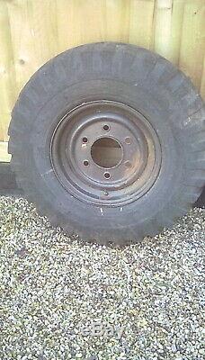 Forward Control wheels and tyres X 5 Bargrip in original condition off landrover