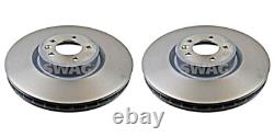 Front Brake Disc x2 Pcs SWAG Fits LAND ROVER Range Rover IV Sport LR016176