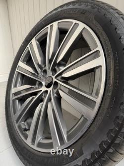 Genuine 22 Range Rover Style 1073 Reaper Alloy Wheel Diamond Turned Dark Grey