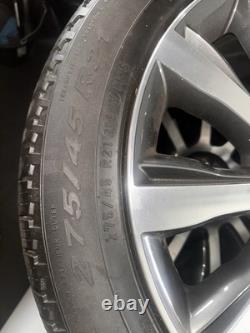 Genuine Land Rover Vogue Autobiography Wheels And Tyres 21 Diamond Turned X4