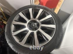 Genuine Land Rover Vogue Autobiography Wheels And Tyres 21 Diamond Turned X4