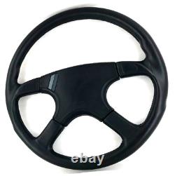 Genuine Momo M40 Hella, 400mm black leather steering wheel. 1986. SUPERB! 18A