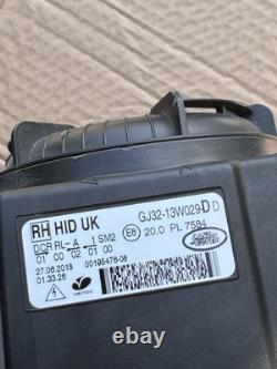 Genuine Range Rover Evoque L538 Off Side Rh Bi-xenon Headlight- Gj32-13w029-dd