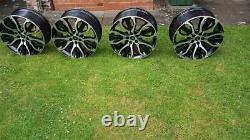 Genuine Range Rover Sport L494 21inch 5007 Black/diamond Turned Alloy Wheels X4