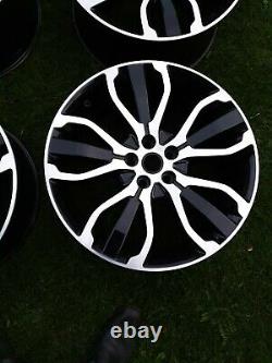 Genuine Range Rover Sport L494 21inch 5007 Black/diamond Turned Alloy Wheels X4