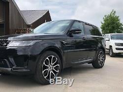 Genuine Range Rover Sport L494 21inch 5007 Black/diamond Turned Alloy Wheels X4