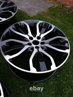 Genuine Range Rover Sport L494 21inch 5007 Black/diamond Turned Alloy Wheels X4