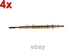 Glow Plugs 4x BOSCH Fits CITROEN C5 III LAND ROVER PEUGEOT 407 09-22 0250603004