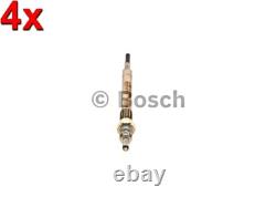 Glow Plugs 4x BOSCH Fits CITROEN C5 III LAND ROVER PEUGEOT 407 09-22 0250603004