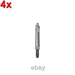 Glow Plugs 4x BOSCH Fits CITROEN FORD JAGUAR LAND ROVER PEUGEOT 01-18 0250203004