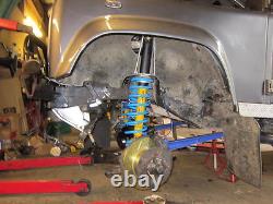 Gwynlewis4x4 challenge suspension kit off road Shock Mounts Turrets